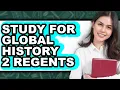 How To Study For Global History 2 Regents - Step By Step