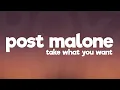 Download Lagu Post Malone - Take What You Want (Lyrics) ft. Ozzy Osbourne, Travis Scott
