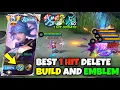 BEST RECOMMENDED MIYA 1 HIT BUILD AND EMBLEM 2025! NEW UPDATE!!!🔥 - mobile legends