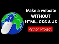 Create a Jumbled Word Game Web APP Using Python PyWebIO Build a website without HTML CSS JS