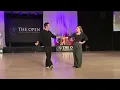 Jordan Frisbee and Victoria Henk - 2nd Place Strictly Swing