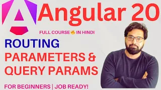 Angular 20 Router Parameters Query Params in Hindi Beginner Friendly