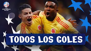 todos los goles conmebol copa am rica usa 2024 