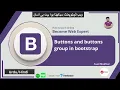 Button and button group in bootstrap 4 Bootstrap Course For Beginner Bexpert Trainings