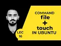 files and touch commands in Ubuntu Ubuntu Course