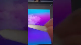 How to draw clouds in Procreate