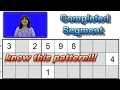 Pattern Recognition for Beginners Completed Segments and Using Phantom or Ghost Numbers