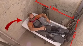 Комфорт в микросанузле! Как все разместить?! СТРОИМ ДЛЯ СЕБЯ