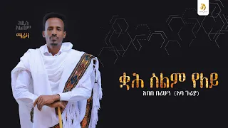 አበበ በሪሁን አባ ጉራያ ቋሕ ስልም የለይ Abebe Berihun New Ethiopian Raya Music 2025 Official Video 