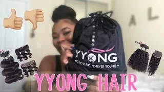 YYONG HAIR AliExpress 6 BUNDLES FOR 200 Unboxing