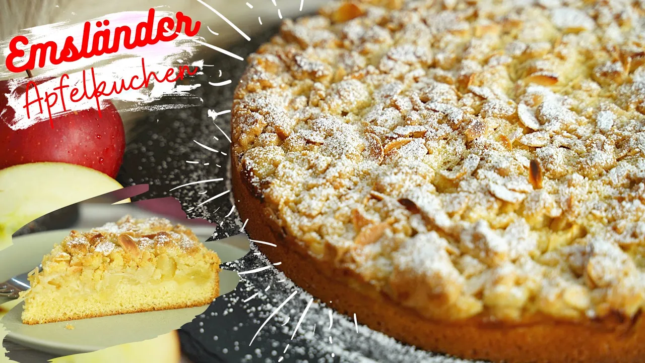 
          
          
          
            
            Einfach und lecker: Emsländer Apfelkuchen mit Mandelstreusel - einfacher Apfelkuchen sehr saftig
          
        . 