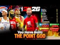 NEW BEST ALL-AROUND POINT GUARD BUILD On NBA 2K26 THREES DUNKING DEFENSE ANIMATIONS
