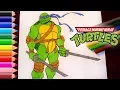 Teenage Mutant Ninja Turtles Coloring pages for kids Teenage Mutant Ninja Turtles Coloring book