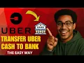 How To Transfer Uber Cash To Bank Account 2026 Quick Method