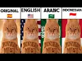 Ay Mi Gatito Miau Miau Original Vs English Vs Arabic Vs Indonesian