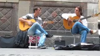 Flamenco Guitar Barcelona Street Music HD 