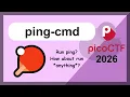 picoCTF 2026 Cylab - ping-cmd