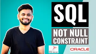 SQL NOT NULL CONSTRAINT SQL tutorial for beginners Learn SQL basics