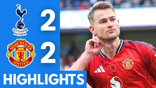 Tottenham Vs Manchester United 2 2 Highlights Premier League 25 26 