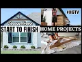 MODERN FARMHOUSE UPDATES ON A BUDGET START TO FINISH HOME PROJECT DIY DECORATIVE GABLE