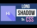 How to create Long shadow text in CSS css long shadow box shadow css