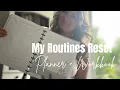 Routines Reset Planner My Back to Routines Planner Routine Reset Workbook Balanced Living