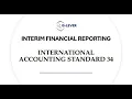 IAS 34 - Interim Financial Reporting