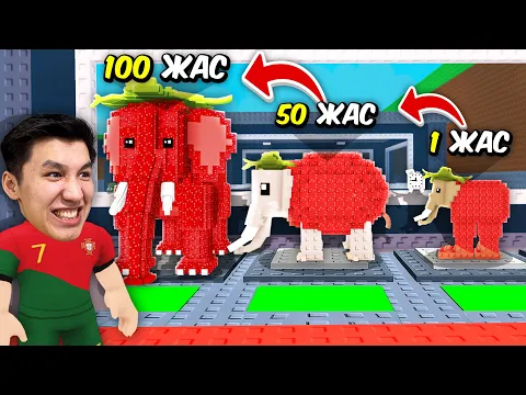 Video Thumbnail: Менің Брейнроттарым Өседі! 1 Жастан - 100 Жасқа Дейін! Укради Брейнрот Роблокс