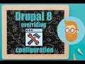 Drupal 8 overriding configuration in settings php