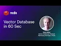 Redis Vector Databases in 60 Seconds