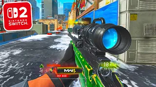 Modern Warfare 4 on SWITCH 2 but SNIPING ONLY and it was..