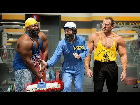 Video Thumbnail: ANATOLY Use 32kg Mop in a GYM | ELITE Powerlifter Pretended to be a CLEANER #45