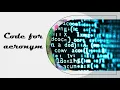 Python code for acronym