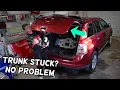 TRUNK STUCK ON FORD EDGE LINCOLN MKX HOW TO OPEN TRUNK HATCH DOOR