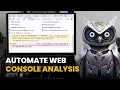 Automate Browser Console Error Analysis - Playwright MCP Server GitHub Copilot Agent