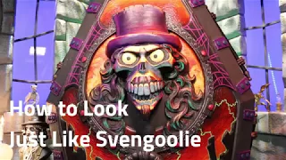 Svengoolie Makeup How to Look Like Sven For Halloween