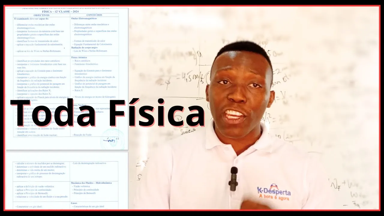 Resumo de Toda Matéria De Física da 12 classe Para Exame FINAL