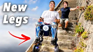 I Built My Dad Bionic Legs!