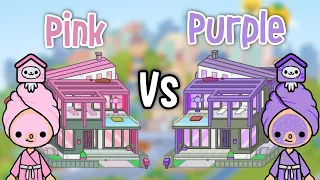 Download Toca Life World Purple Vs Pink 💝💜 | Toca Boca | NecoLawPie MP3