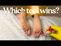 ASMR Tickling My Girlfriend s Feet With Random Household Items