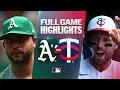 ATHLETICS vs TWINS Full Game Highlights July 26 2026 MLB Season