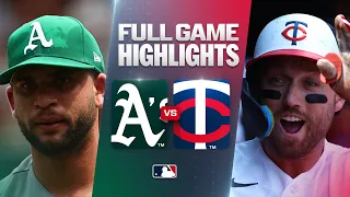 ATHLETICS vs TWINS Full Game Highlights July 26 2026 MLB Season