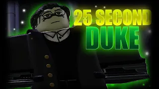 How to kill duke in 25 seconds Deepwoken