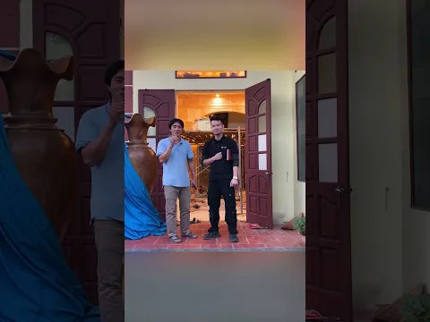 Trần gỗ pơ mu phòng khách cực đẹp lắp đặt tại Quỳnh Phụ, Thái Bình - TRẦN GỖ MIỀN BẮC #shorts