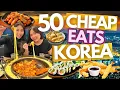 2026 Korea Food Guide 50 Budget Eats w Prices Best Restaurants Street Food Trip Seoul Vlog