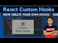 Create Your Own Custom Hooks in React in Hindi