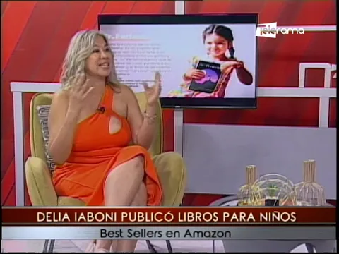 Delia Iaboni publicó libros para niños Best Sellers en Amazon