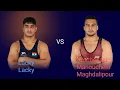 Download Lagu AMIRHOSSEIN MANOUCHEHR MAGHDALIPOUR (IRI) - LACKY LACKY (IND) U17 WORLD CHAMPIONSHOP, 1/2 FINAL, FS 