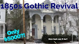 I bought an early 1800s house for 5000 Can the Lewis House be saved Episode 1 Walkthrough