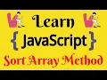 JavaScript Lecture - 33 Sort Array Method